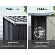 Load image into Gallery viewer, Giantz Garden Shed Sheds Outdoor Tool 2.49x1.04M Storage Workshop House Galvanised Steel

