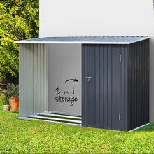 Load image into Gallery viewer, Giantz Garden Shed Sheds Outdoor Tool 2.49x1.04M Storage Workshop House Galvanised Steel

