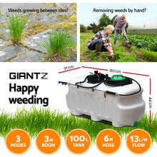 Load image into Gallery viewer, Giantz Weed Sprayer 100L 3M Boom Garden Spray
