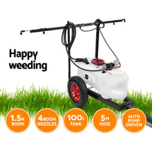 Load image into Gallery viewer, Giantz Weed Sprayer 100L Trailer 1.5M Boom Garden Spray
