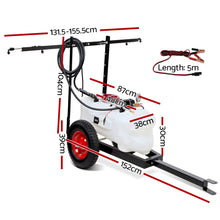 Load image into Gallery viewer, Giantz Weed Sprayer 60L Trailer 1.5M Boom Garden Spray
