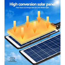 Load image into Gallery viewer, Leier 160 LED Solar Street Light 120W Flood Motion Sensor Remote Outdoor Wall Lamp
