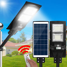 Load image into Gallery viewer, Leier 160 LED Solar Street Light 120W Flood Motion Sensor Remote Outdoor Wall Lamp
