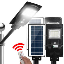 Load image into Gallery viewer, Leier 80 LED Solar Street Light 90W Flood Motion Sensor Remote Outdoor Wall Lamp x2
