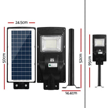 Load image into Gallery viewer, Leier 80 LED Solar Street Light 90W Flood Motion Sensor Remote Outdoor Wall Lamp x2
