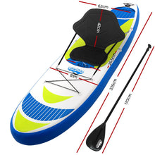 Load image into Gallery viewer, Weisshorn 11FT Stand Up Paddle Board Inflatable SUP Surfborads 15CM Thick
