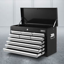 Load image into Gallery viewer, Giantz 10 Drawer Tool Box Cabinet Chest Toolbox Storage Garage Organiser Grey
