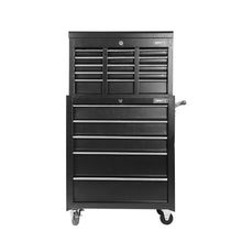 Load image into Gallery viewer, Giantz 14 Drawer Tool Box Cabinet Chest Mechanic Garage Storage Trolley Black
