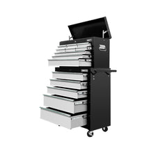 Load image into Gallery viewer, Giantz 14 Drawer Tool Box Cabinet Chest Mechanic Garage Storage Trolley Grey

