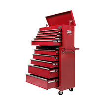 Load image into Gallery viewer, Giantz 14 Drawer Tool Box Cabinet Chest Mechanic Garage Storage Trolley Red
