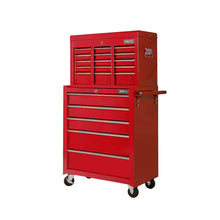 Load image into Gallery viewer, Giantz 14 Drawer Tool Box Cabinet Chest Mechanic Garage Storage Trolley Red

