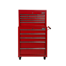 Load image into Gallery viewer, Giantz 14 Drawer Tool Box Cabinet Chest Mechanic Garage Storage Trolley Red
