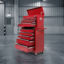 Load image into Gallery viewer, Giantz 14 Drawer Tool Box Cabinet Chest Mechanic Garage Storage Trolley Red
