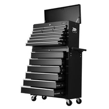 Load image into Gallery viewer, Giantz 16 Drawer Tool Box Cabinet Chest Trolley Toolbox Garage Storage Box
