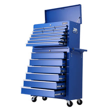 Load image into Gallery viewer, Giantz Tool Box Chest Trolley 16 Drawers Cabinet Cart Garage Toolbox Blue
