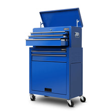 Load image into Gallery viewer, Giantz 7 Drawer Tool Box Cabinet Chest Trolley Toolbox Garage Storage Blue
