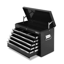 Load image into Gallery viewer, Giantz 9 Drawer Tool Box Cabinet Chest Toolbox Storage Garage Organiser Black
