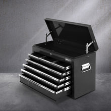 Load image into Gallery viewer, Giantz 9 Drawer Tool Box Cabinet Chest Toolbox Storage Garage Organiser Black
