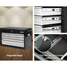 Load image into Gallery viewer, Giantz 9 Drawer Tool Box Cabinet Chest Toolbox Storage Garage Organiser Grey
