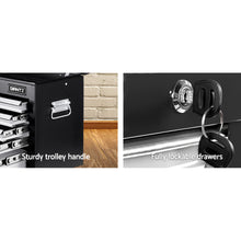Load image into Gallery viewer, Giantz 9 Drawer Tool Box Cabinet Chest Toolbox Storage Garage Organiser Grey
