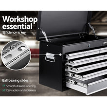 Load image into Gallery viewer, Giantz 9 Drawer Tool Box Cabinet Chest Toolbox Storage Garage Organiser Grey
