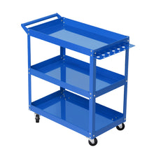 Load image into Gallery viewer, Giantz 3-Tier Tool Cart Trolley Workshop Garage Storage Organizer Blue
