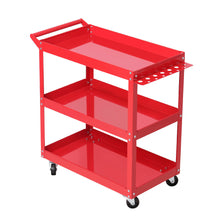 Load image into Gallery viewer, Giantz 3-Tier Tool Cart Trolley Workshop Garage Storage Organizer Red
