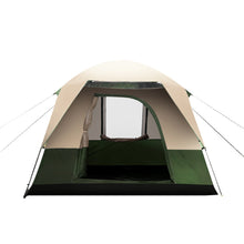 Load image into Gallery viewer, Weisshorn Family Camping Tent 4 Person Hiking Beach Tents Green
