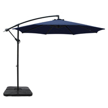 Load image into Gallery viewer, Instahut 3m Umbrella w/Base Outdoor Cantilever Beach Garden Patio Parasol Navy
