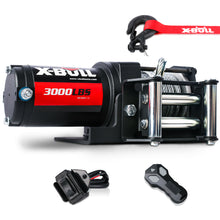 Load image into Gallery viewer, X-BULL Electric Winch 3000lbs/1360kg Wireless 12V Steel Cable ATV 4WD BOAT 4X4
