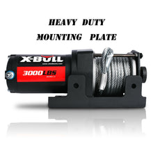 Load image into Gallery viewer, X-BULL Electric Winch 3000lbs/1360kg Wireless 12V Steel Cable ATV 4WD BOAT 4X4
