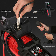 Load image into Gallery viewer, X-BULL Electric Winch 12V Synthetic Rope Wireless 14500LB Remote 4X4 4WD Boat
