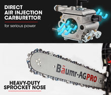 Load image into Gallery viewer, Baumr-AG 38CC Petrol Commercial Chainsaw 16 Bar E-Start 3.2 HP Chain Saw
