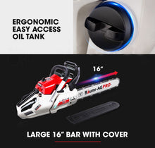 Load image into Gallery viewer, Baumr-AG 38CC Petrol Commercial Chainsaw 16 Bar E-Start 3.2 HP Chain Saw
