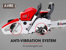 Load image into Gallery viewer, Baumr-AG 45CC Petrol Chainsaw Commercial 18 Bar Chain Saw E-Start Pruning
