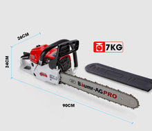 Load image into Gallery viewer, Baumr-AG 62CC Petrol Commercial Chainsaw 20 Bar E-Start Pruning Chain Saw
