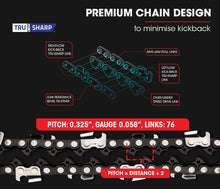 Load image into Gallery viewer, Baumr-AG 62CC Petrol Commercial Chainsaw 20 Bar E-Start Pruning Chain Saw
