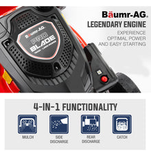 Load image into Gallery viewer, Baumr-AG Lawn Mower 18 220cc Petrol Self-Propelled Push Lawnmower 4-Stroke
