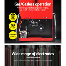 Load image into Gallery viewer, Giantz 300 Amp Inverter Welder DC MIG MMA Gas Gasless Welding Machine Portable
